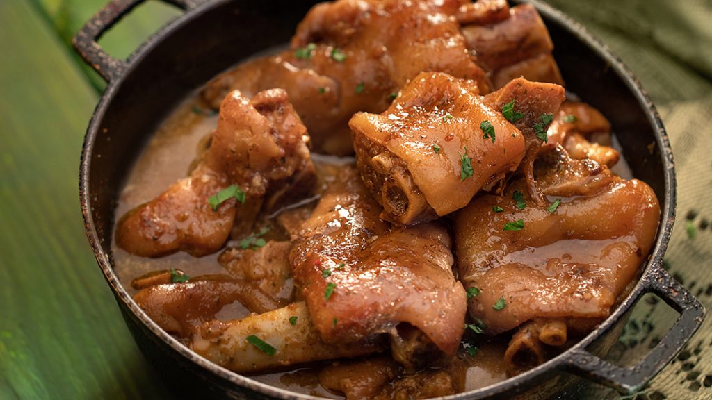 paticas de cerdo